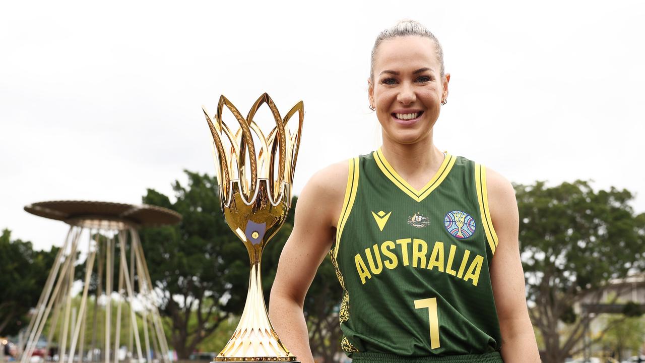 Opals captain Tess Madgen says Australia can’t afford to drop their first match against France if they want to win the World Cup. Picture: Getty Images.