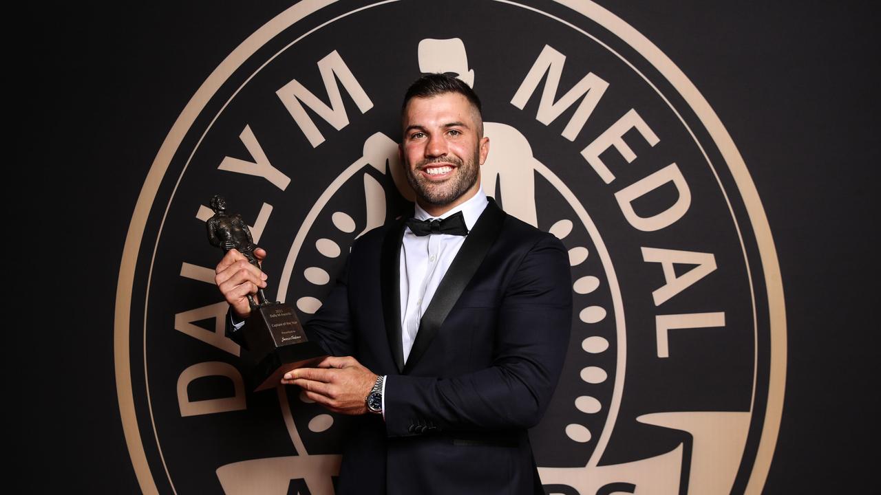 Dally M Captain of the year James Tedesco. Picture: Zak Simmonds