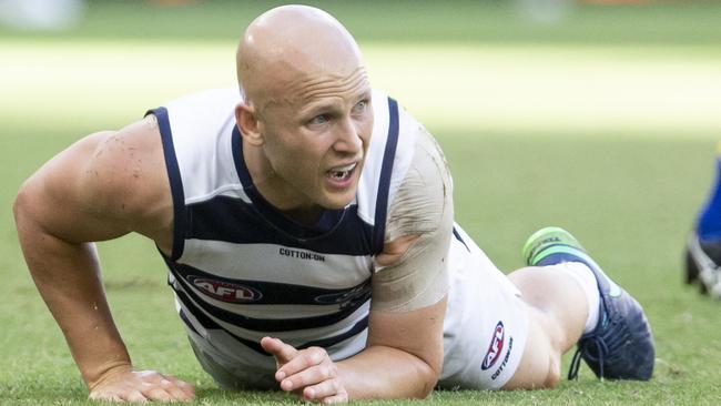 Gary Ablett body has been letting him down in recent years. Picture: AAP