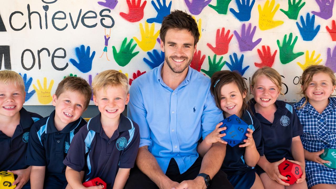 Xavier Norden investigated Dr Jo Boaler’s work, a leading expert on changing mindsets when teaching mathematics. He travelled to Stanford University to join one of Dr Boaler’s workshops to learn how to teach maths with a “growth mindset”. Photo: Simon Dallinger