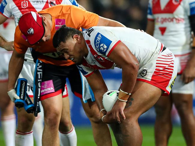 Moses Suli is facing 4-6 weeks out. Picture: NRL Photos