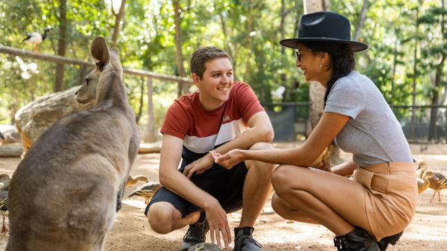 Billabong Sanctuary is offering a couples deal for Valentines Day.