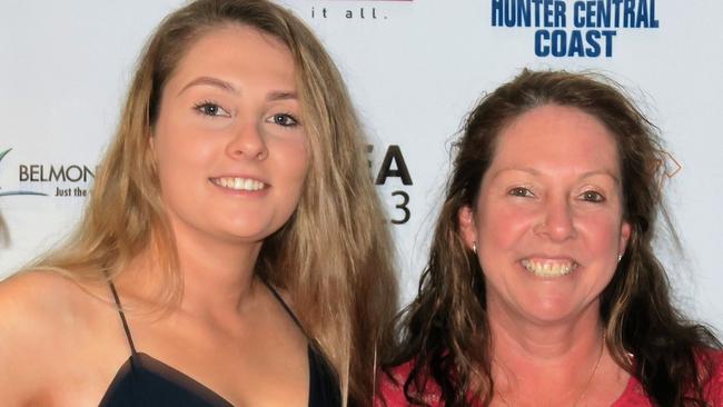 Kyah McBride (left) and her mum Nadene McBride both died in the horrific crash.