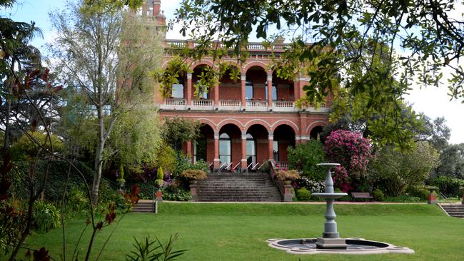 The Raheen mansion in Kew, where society girl Bella Geminder was wed. Picture: Andrew Henshaw