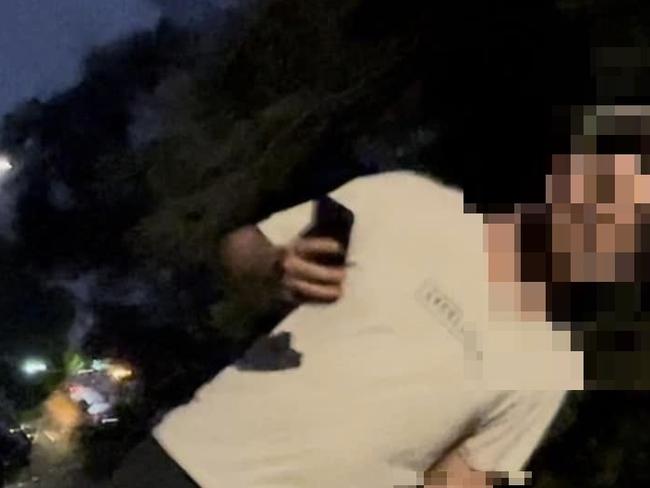 A young Gold Coast woman has recorded a horrifying scene in which she claims to have been followed and sexually assaulted by a man in Southport. Picture: Facebook