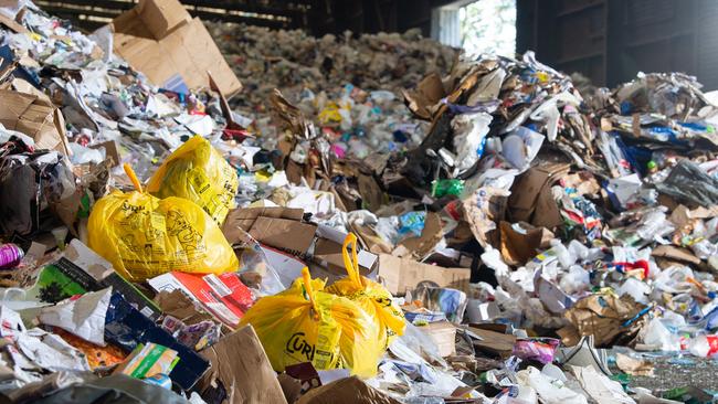 Eighty-four per cent of plastic is buried in landfill.