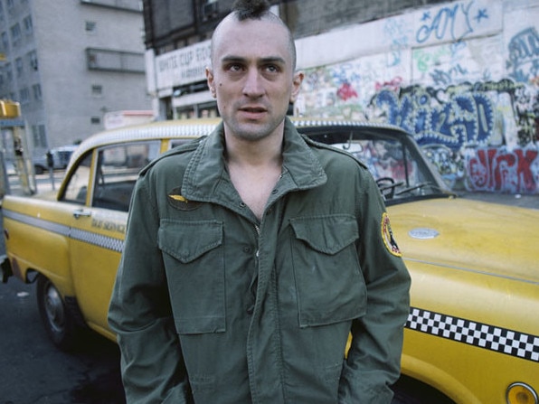 Robert De Niro in the Martin Scorsese film Taxi Driver. Picture: Supplied