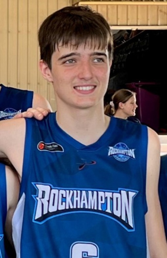 Rockhampton Rockets' under-16 player Jack Tweedy.