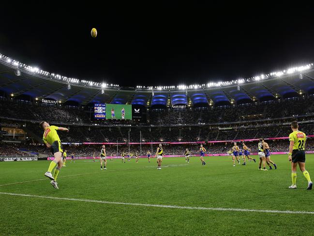 Optus Stadium will be empty today.