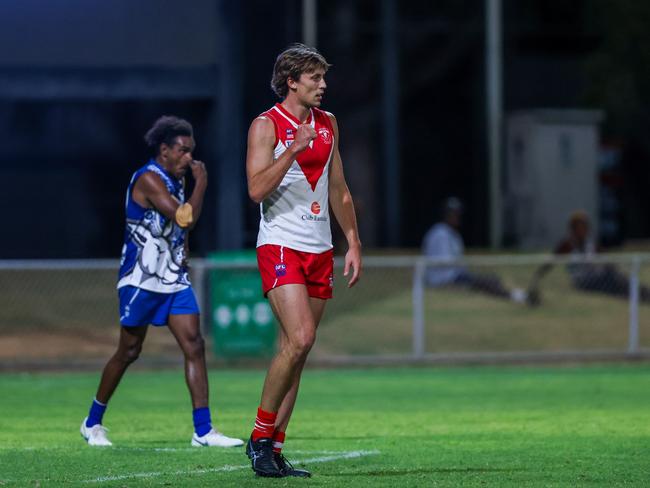 Daniel Gorry won the 2022 CAFL best and fairest. Picture: AFLNT Media