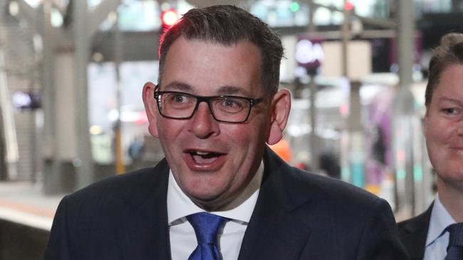 Daniel Andrews has brushed off criticism that his government has avoided scrutiny. Picture: David Crosling