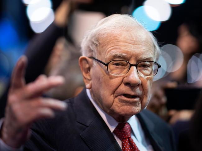 Warren Buffett. Picture: AFP