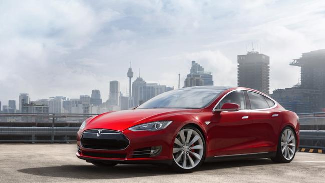 A Tesla Model S 2019 pictured in Sydney.