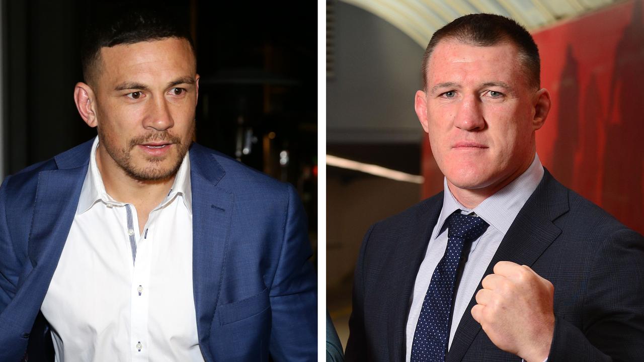 Paul Gallen has taken a swipe at Sonny Bill.