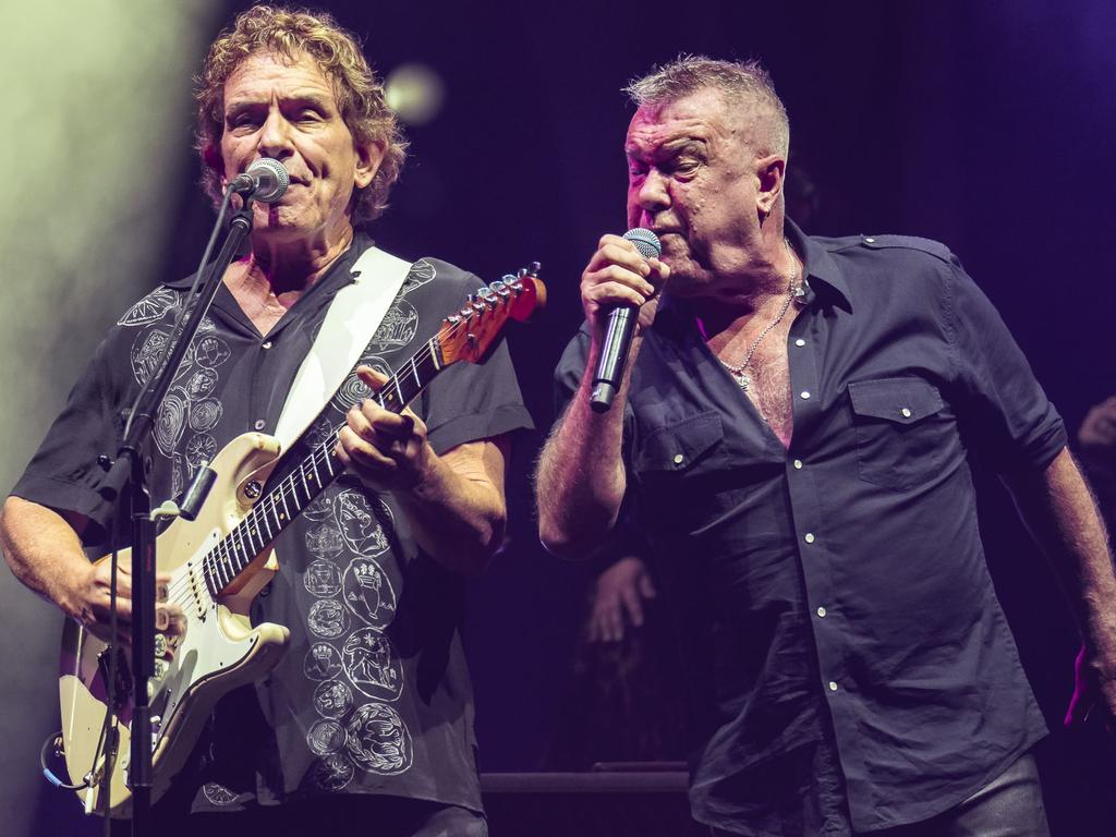 Cold Chisel The Big Five-0 tour at MyState Bank Arena. Picture: Caroline Tan***NO PHOTO SALES***