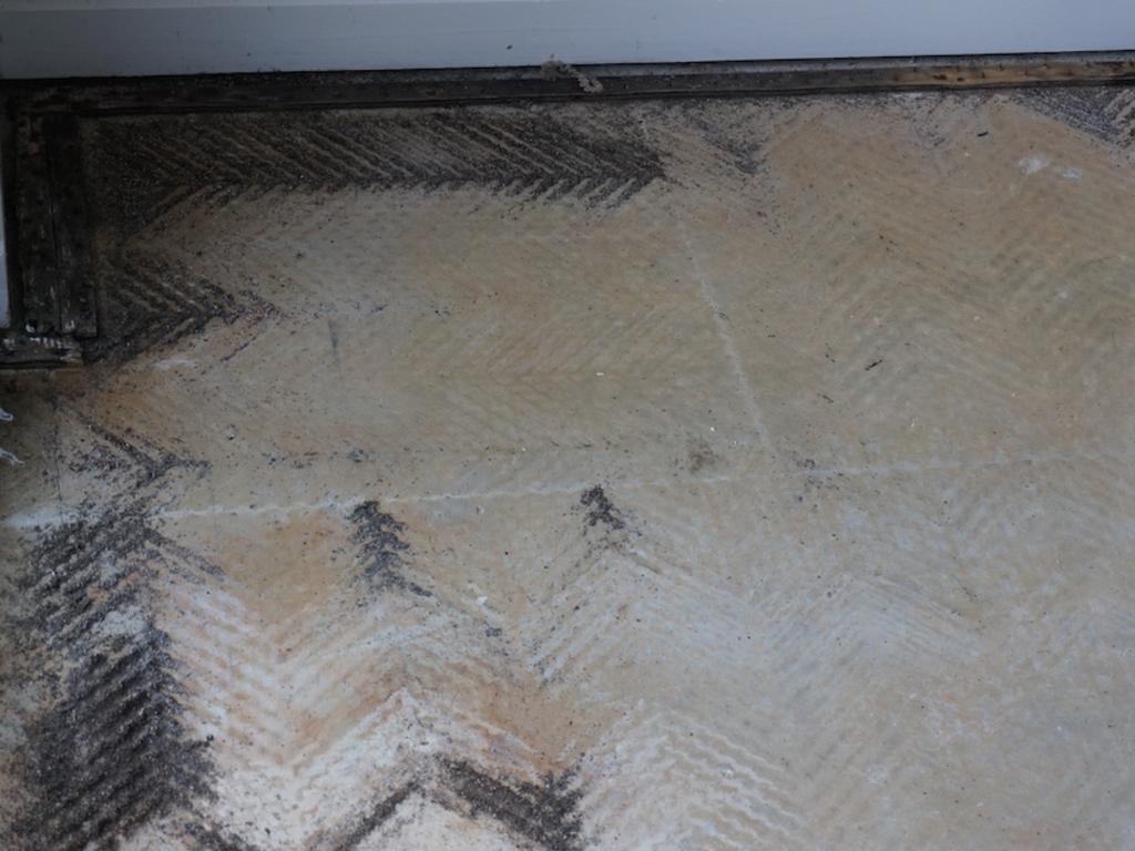 Toxic black mould can build up under carpet.