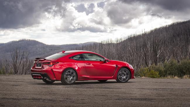 The Lexus RC F was one of the last naturally-aspirated V8-powered cars left on sale in Australia.