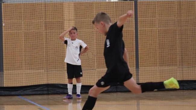 Tayton is a huge fan of Cristiano Ronaldo. Photo: supplied.