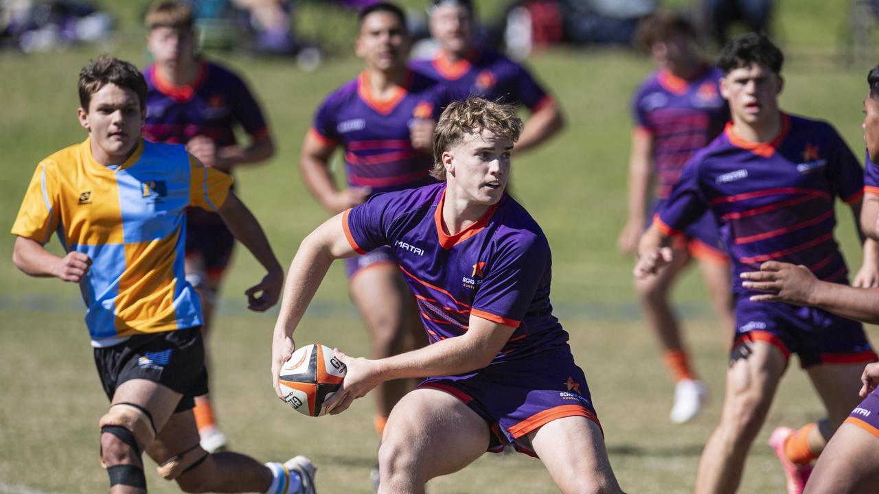 Jimmy Scott of Sunshine Coast against Peninsula.