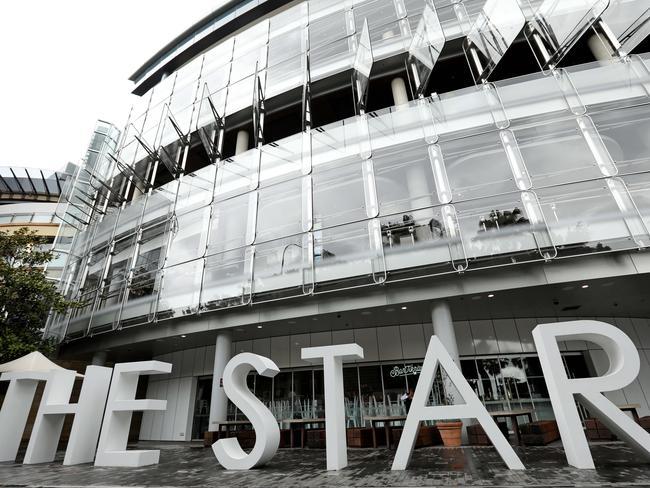 SYDNEY, AUSTRALIA - NewsWire Photos OCTOBER 17, 2022: The Star Casino building in Pyrmont. The Star Casino in Sydney as the gambling and hospitality giant is hit with a whopping $100m fine following a damning report into its ÃconfrontingÃ and ÃshockingÃ conduct.Picture: NCA NewsWire / Damian Shaw