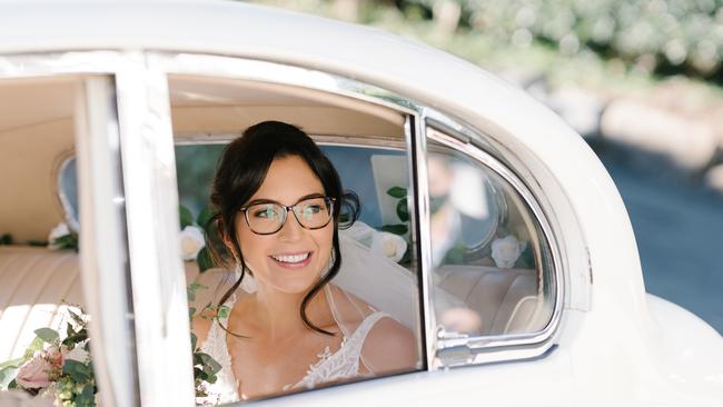 Wedding of Stephanie Fowler and William Slack. Picture: Jennifer Oliphant