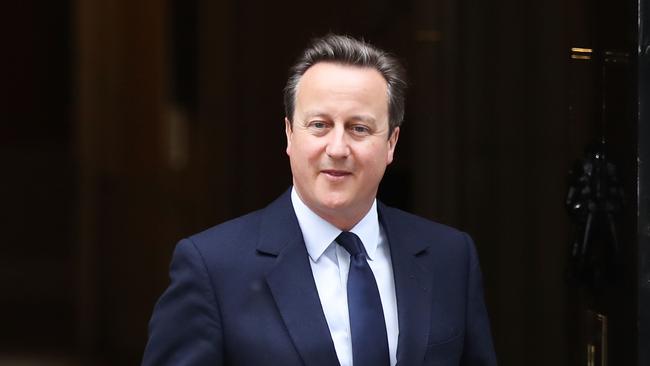 David Cameron resigned as prime minister after the shock vote to leave the EU in 2016. Picture: Getty Images