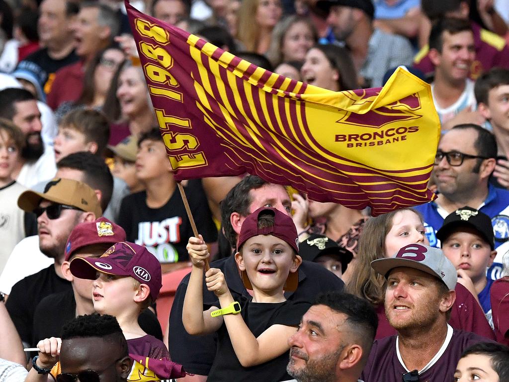 Just when Broncos fans had something to cheer about … (Photo by Bradley Kanaris/Getty Images)