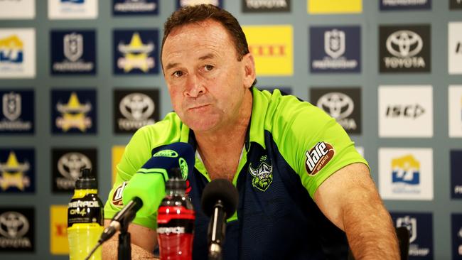 Ricky Stuart will miss his son Jack’s 21st birthday party. Picture: Alix Sweeney