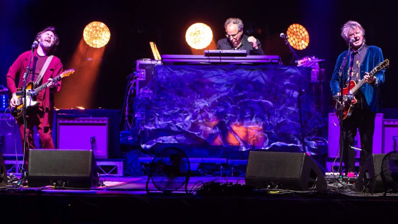 Crowded House headline A Day on the Green at Sirromet Wines. Picture: Sonia Bettinelli Photography