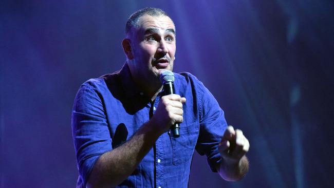 NSW newcomer Fady Kassab won the 2019 RAW Comedy National Grand Final at the Melbourne International Comedy Festival. Picture: JIM LEE PHOTO