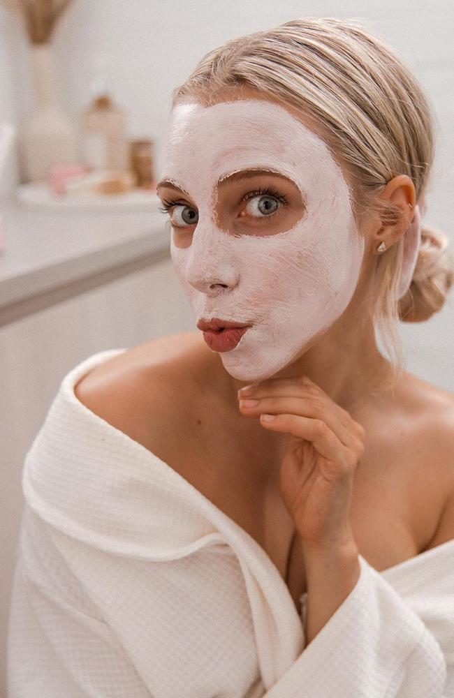 The influencer, who has one million Instagram followers, is behind the La’Bang Body skincare products — a company she collaborated with to bring out products for her followers. Picture: Insagram / Sarah's Day