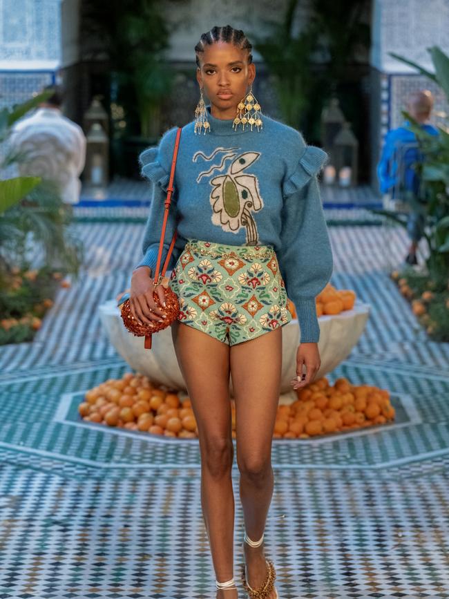 Jermanus collaborated with Marrakesh-based artist Leenaert to bring this collection to life. Picture: James Cochrane