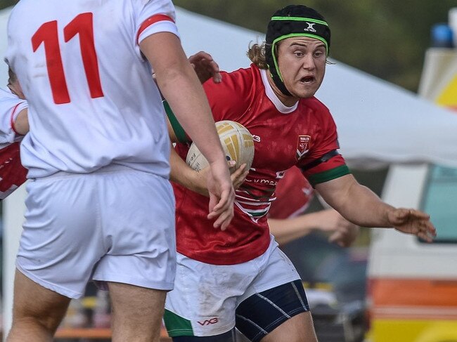 Gethin Thomas representing Wales at the 2022 European Championships. Picture: Roberto Comuzzo