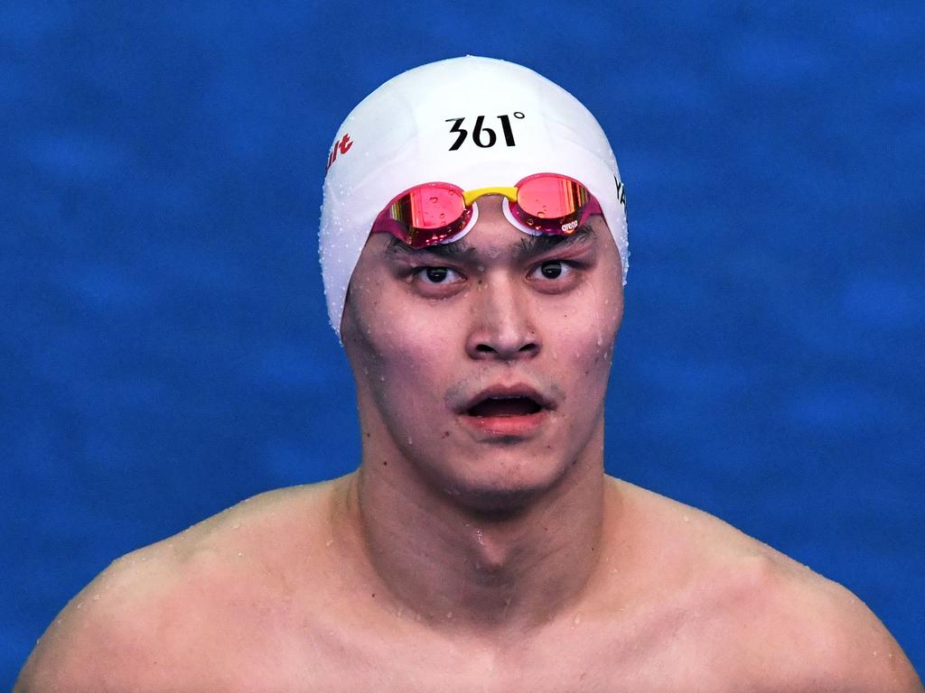 China's Sun Yang will appeal the decision. Picture: Ed JONES / AFP.