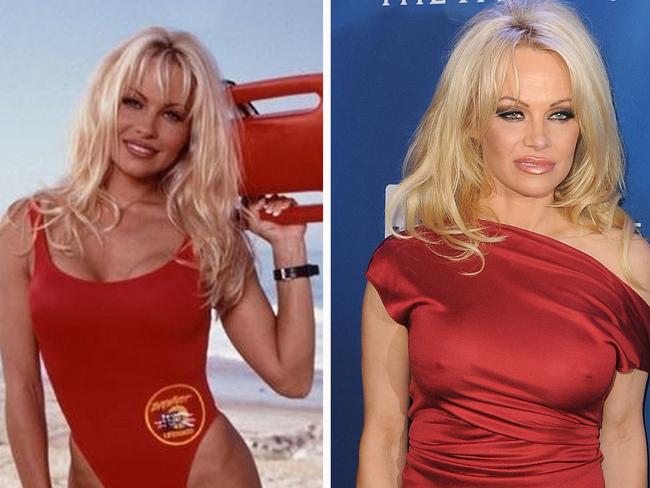 Pamela Anderson starred as CJ Parker. Picture: Angela Weiss/Getty Images