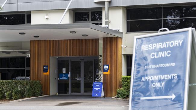 A new respiratory clinic in Ryde. It's up and running to help tackle spread of COVID-19. (AAP/Image Matthew Vasilescu)