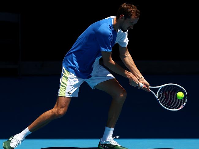 Daniil Medvedev is one of Agassi’s current favourites. Picture: Graham Denholm/Getty Images