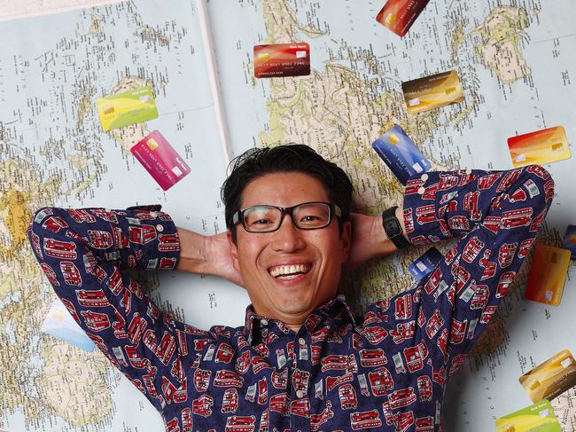 Steve Hui, the ‘Points Whisperer,’ says programs will open up more ways to earn and spend your loyalty points on the ground. Picture: Sam Ruttyn