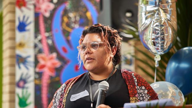 Carinity Education Southside graduate Jacqui Clevens said the school helped her to break down barriers and find her voice. Picture – contributed.