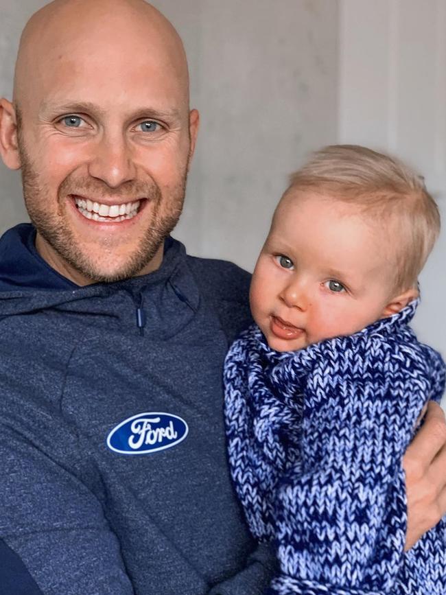 Gary Ablett and his son Levi. Picture: Instagram