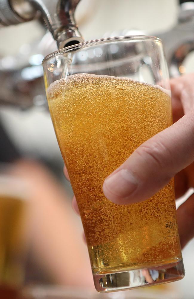 Get in quick if you want a beer at your local. Picture: AAP