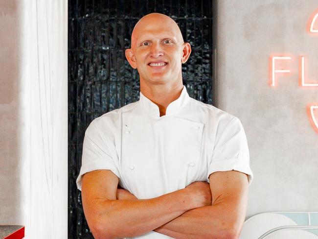 Mr Pretet also enjoyed working alongside Scott Findlay, former private chef to celebrities and more recently former executive chef of Flave. Picture: Supplied