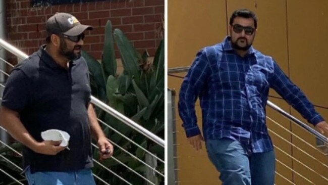 Imran Aziz Deen and Mohammed Umar Deen. Pictures: The Courier-Mail