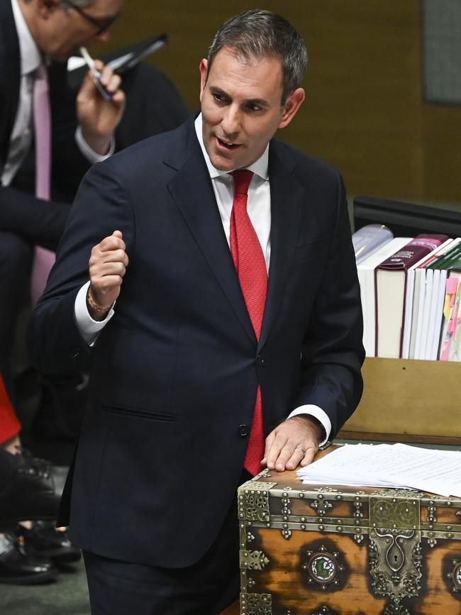 Jim Chalmers during Question Time