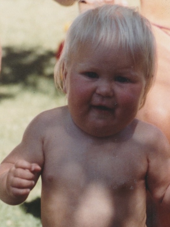 Kane Cornes as a toddler