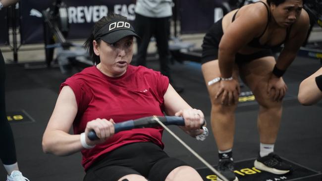 10000 athletes put their fitness to the test in a massive Hyrox competition this weekend (14-15 Dec) at Melbourne Exhibition and Convention Centre. Picture Valeriu Campan