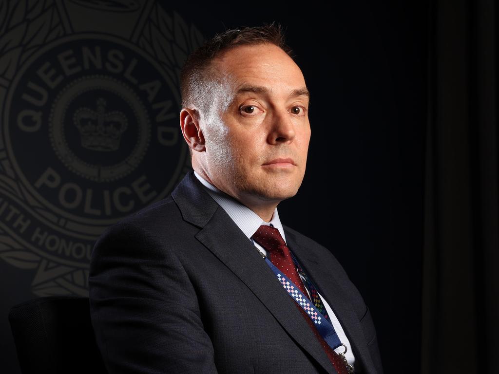 Detective Inspector Glen Donaldson, head of Task Force Argos. Picture: Liam Kidston