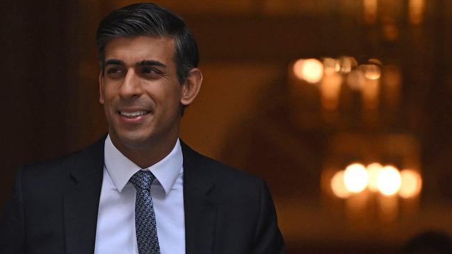 Britain’s new Prime Minister Rishi Sunak. Picture: AFP