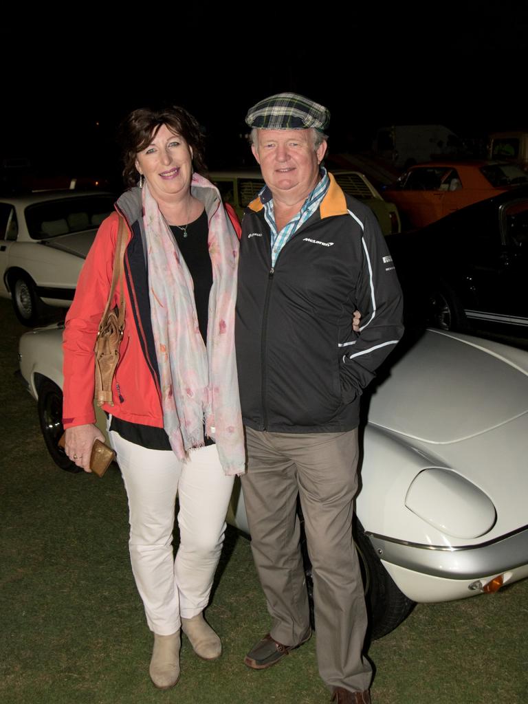 Rosemary Howell and Gordon Howell at the Gold Coast Retro Night Cruise. Picture: Andrew Meadowcroft.