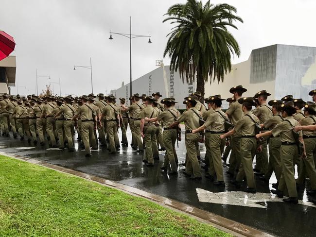 Wodonga's Anzac Day march has been cancelled due to COVID-19 restictions.